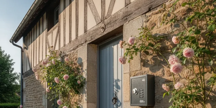 installer boite cles facade son logement