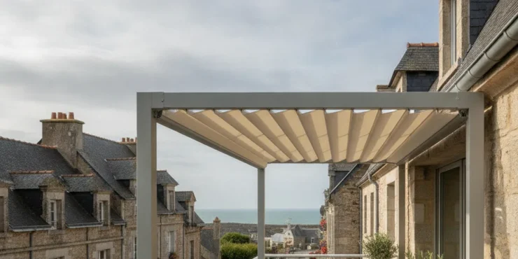 installer pergola balcon copropriete